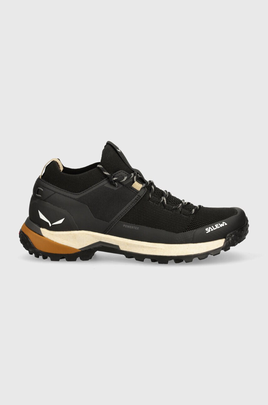 Черевики Salewa Puez Knit Powertex чоловічі колір чорний 00-0000061436