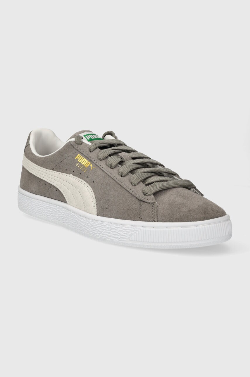 Замшеві кросівки Puma Suede Classic XXI колір сірий