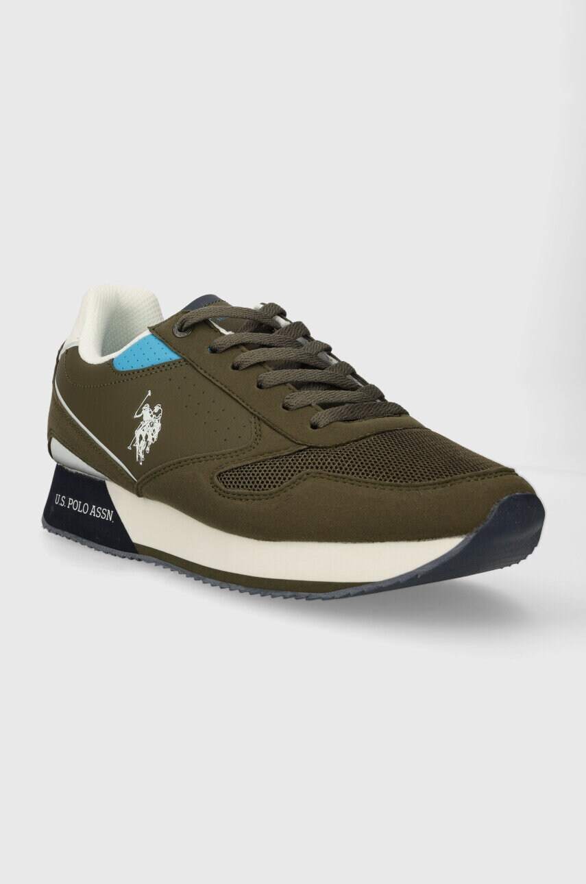 Кросівки U.S. Polo Assn. NOBIL колір зелений NOBIL003M 4HY5