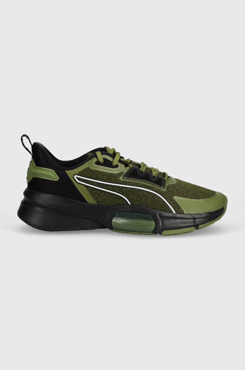 Кросівки для тренувань Puma PWRFrame TR 3 Neo колір зелений 379627