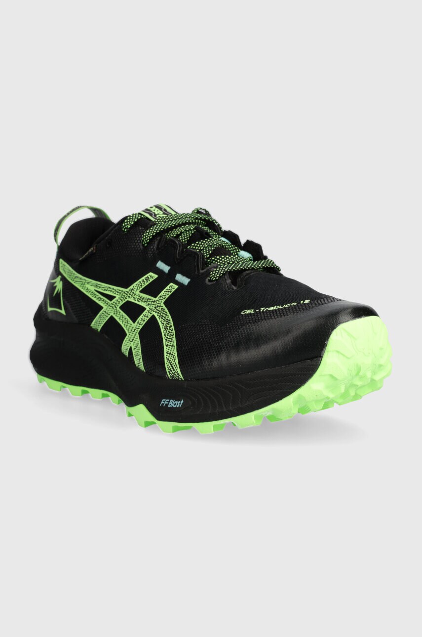 Бігові кросівки Asics GEL-Trabuco 12 GTX колір чорний 1011B801.001