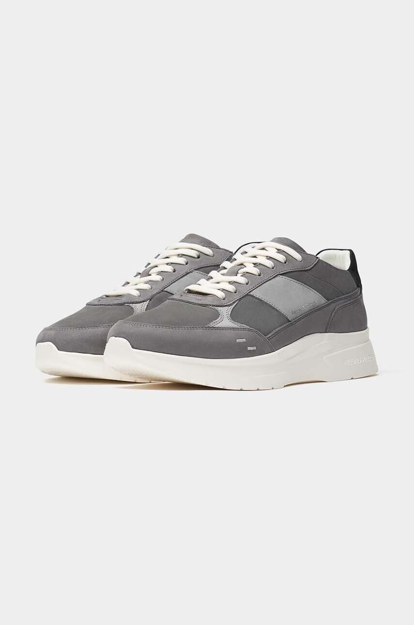 Замшеві кросівки Filling Pieces Jet Runner колір сірий 58122791874