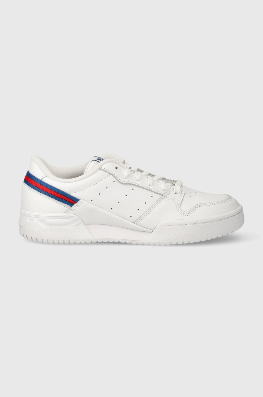 Шкіряні кросівки adidas Originals Team Court 2 колір білий ID3408