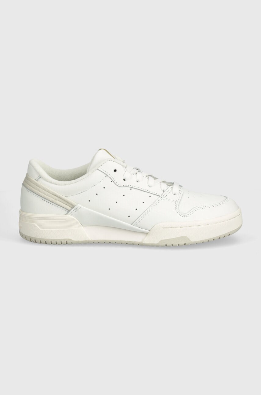 Шкіряні кросівки adidas Originals Team Court 2 колір білий ID3409