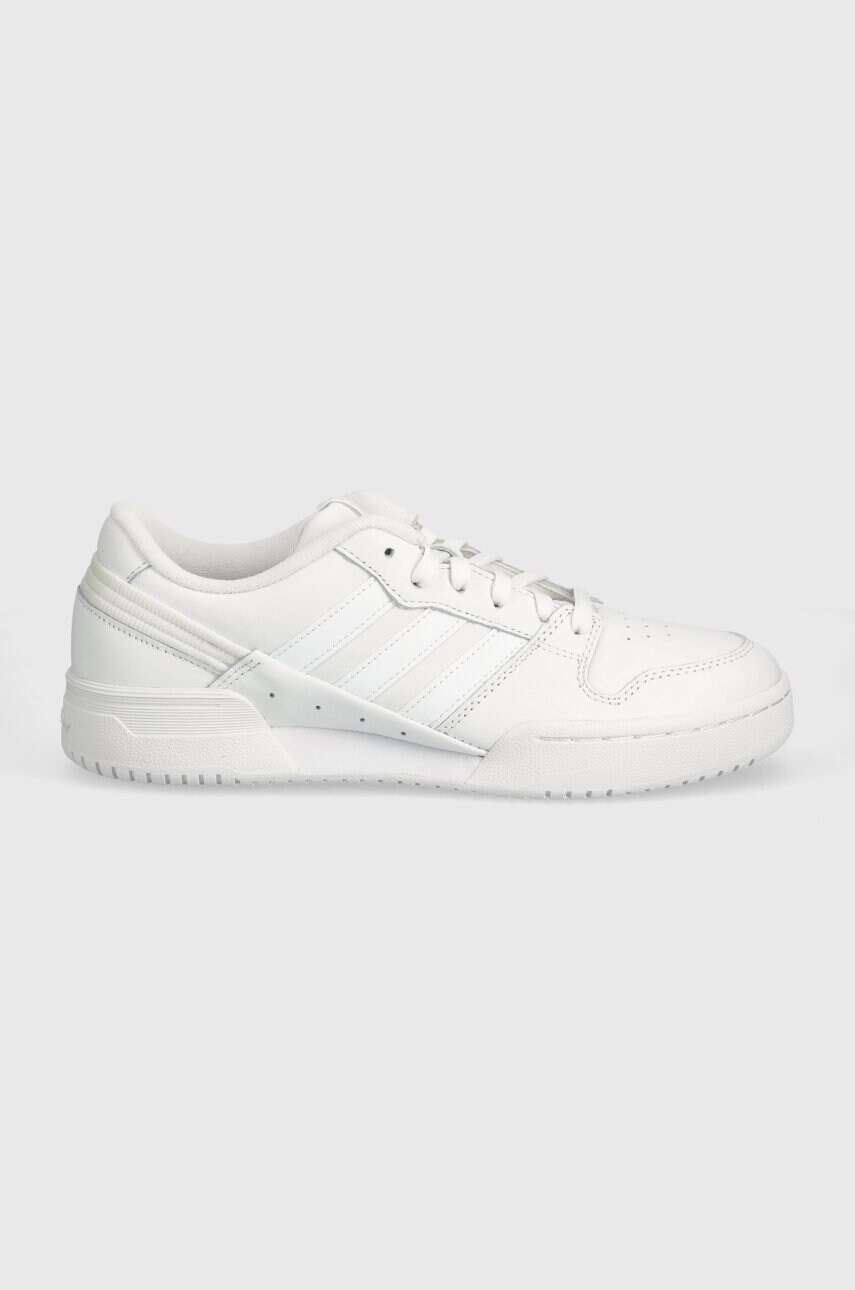 Шкіряні кросівки adidas Originals Team Court 2 STR колір білий IF1192