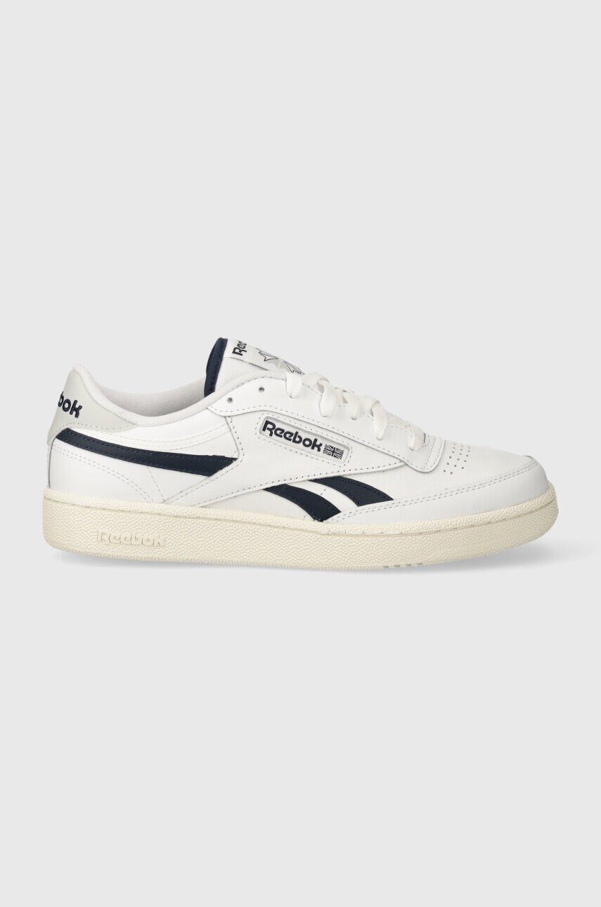 Шкіряні кросівки Reebok Classic Club C колір білий 100074211