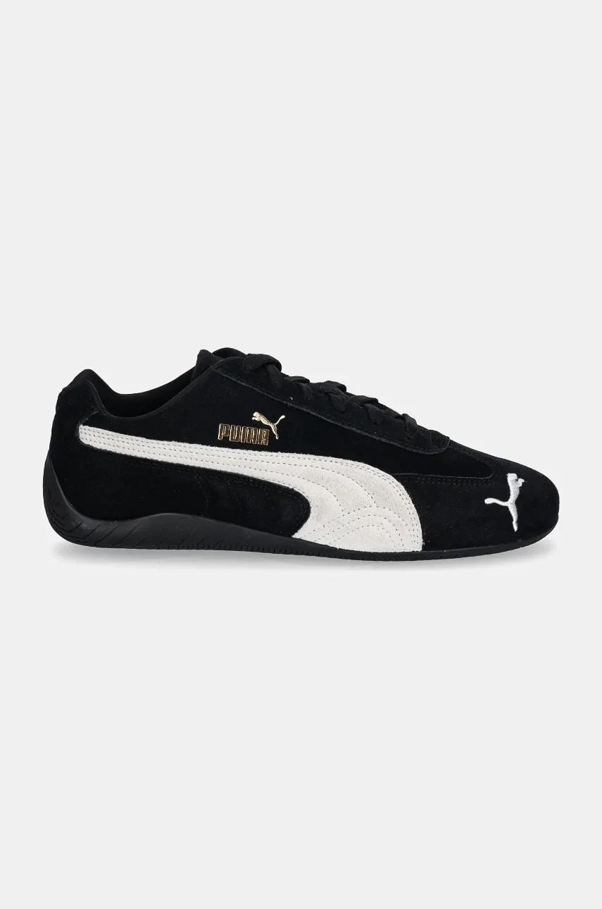 Замшеві кросівки Puma Speedcat OG колір чорний 398846