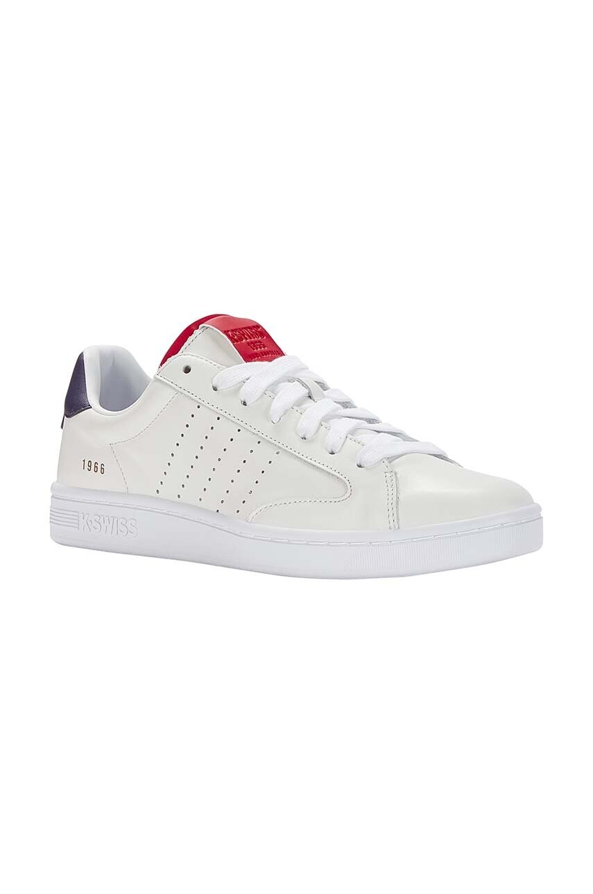 Шкіряні кросівки K-Swiss LOZAN KLUB LTH колір білий