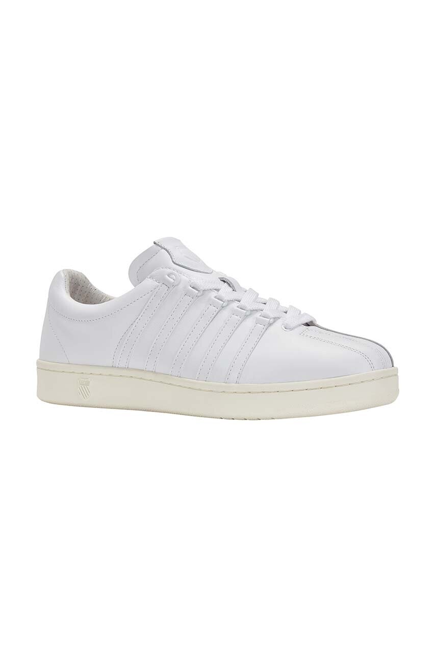Шкіряні кросівки K-Swiss CLASSIC GT колір білий