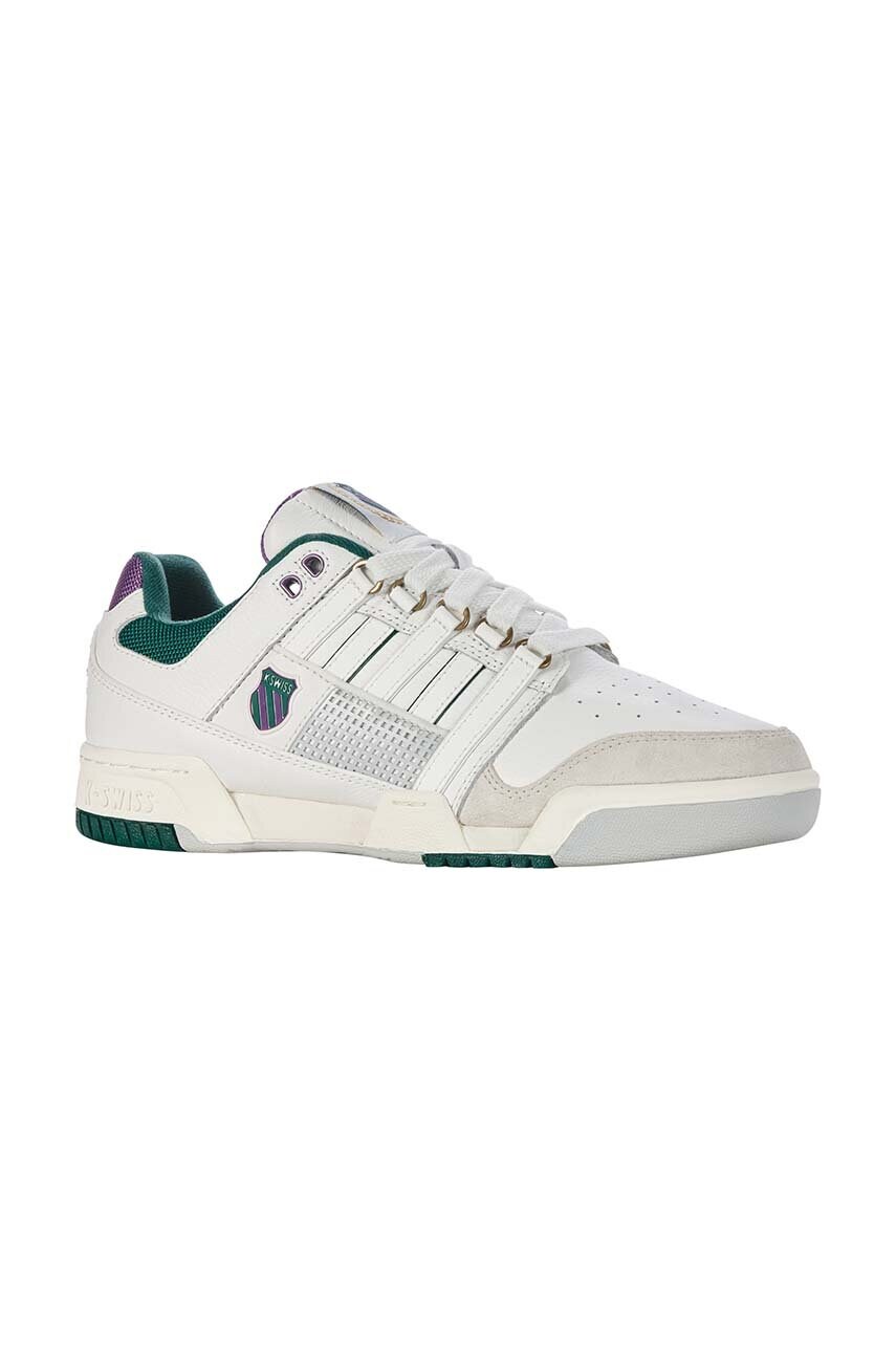 Шкіряні кросівки K-Swiss GSTAAD GOLD колір бежевий