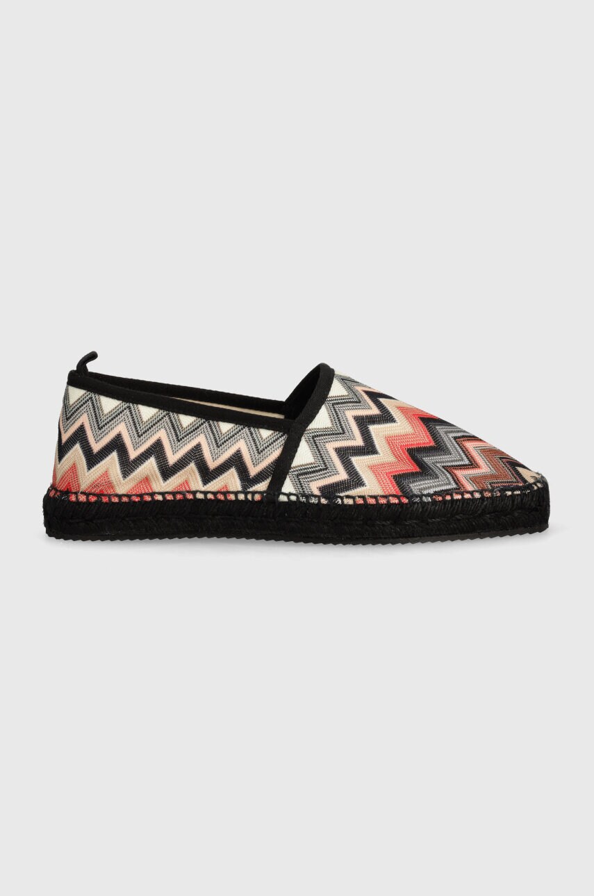 Купити Еспадрилі Missoni Corfu колір чорний M29_001 – головне зображення
