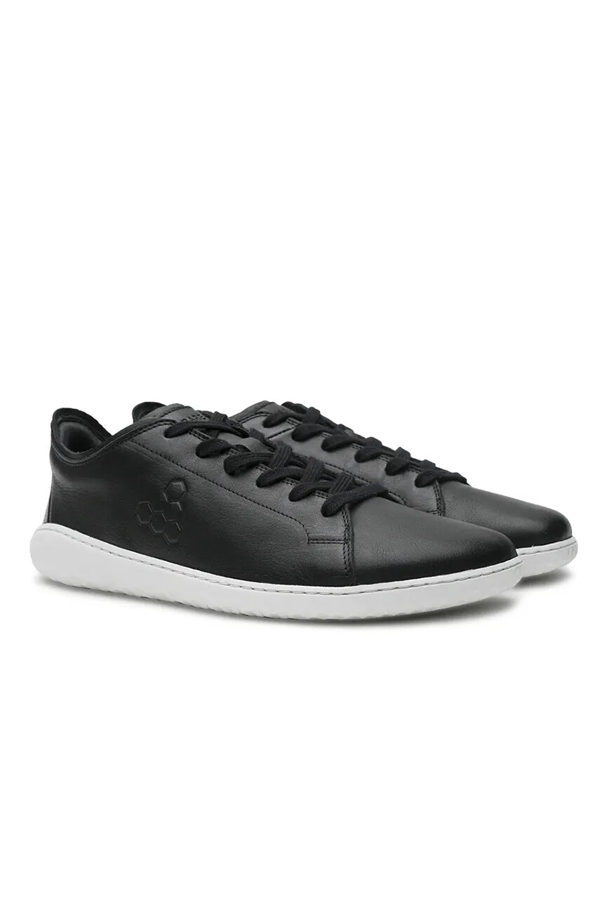 Шкіряні кросівки Vivobarefoot GEO COURT III колір чорний 301056