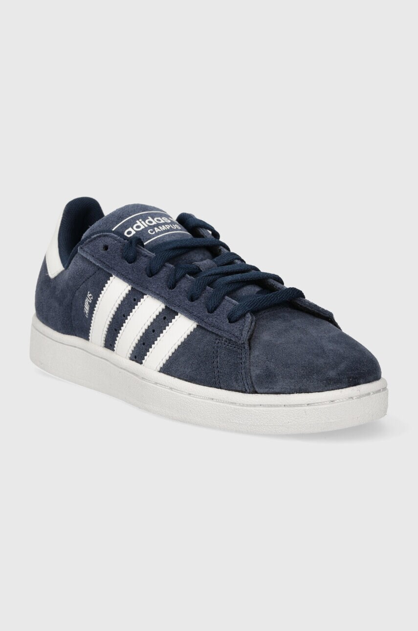Замшеві кросівки adidas Originals Campus 2 колір синій ID9839