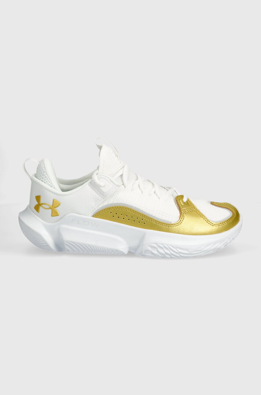 Взуття для баскетболу Under Armour Flow FUTR X 3 колір білий