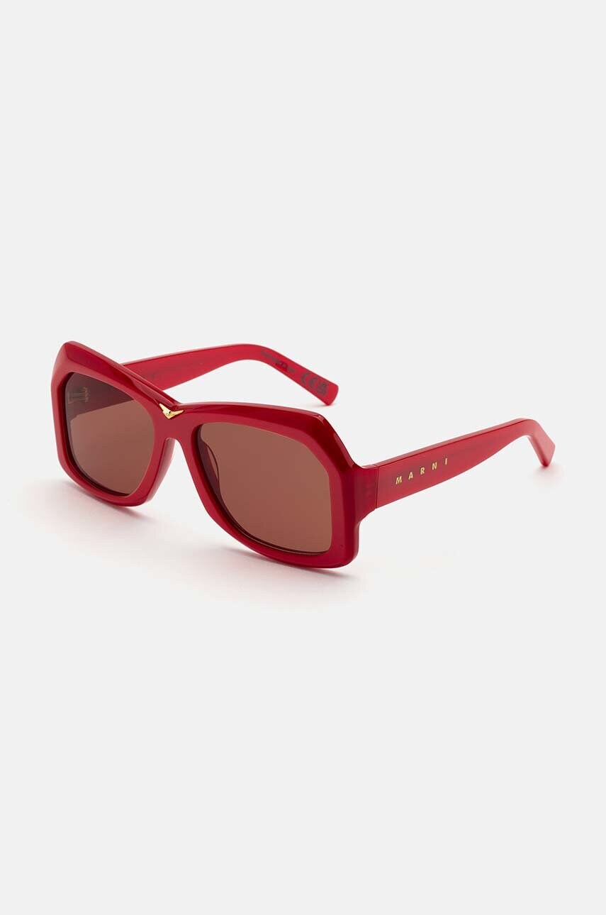 Сонцезахисні окуляри Marni Tiznit Metallic Cherry жіночі колір червоний EYMRN00056.003.K06