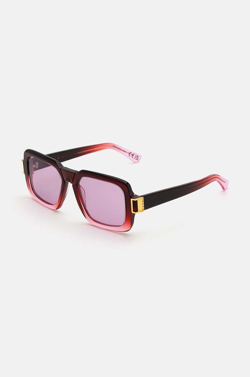 Сонцезахисні окуляри Marni Zamalek Faded Burgundy жіночі колір рожевий EYMRN00054.004.LCS