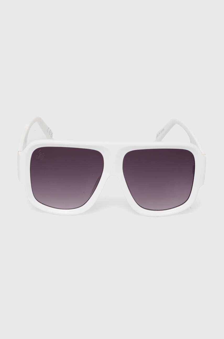 Сонцезахисні окуляри Jeepers Peepers колір білий JP19052