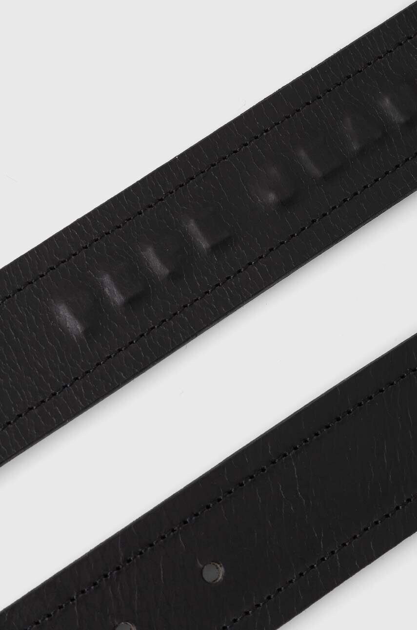 Шкіряний ремінь Pepe Jeans SANDRO BELT чоловічий колір чорний PM021017