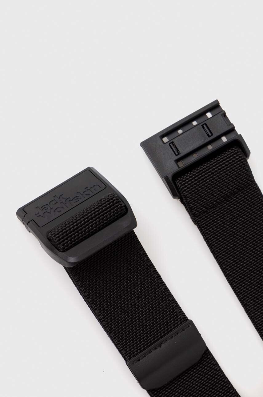 Ремінь Jack Wolfskin Magnetic колір чорний 1912111