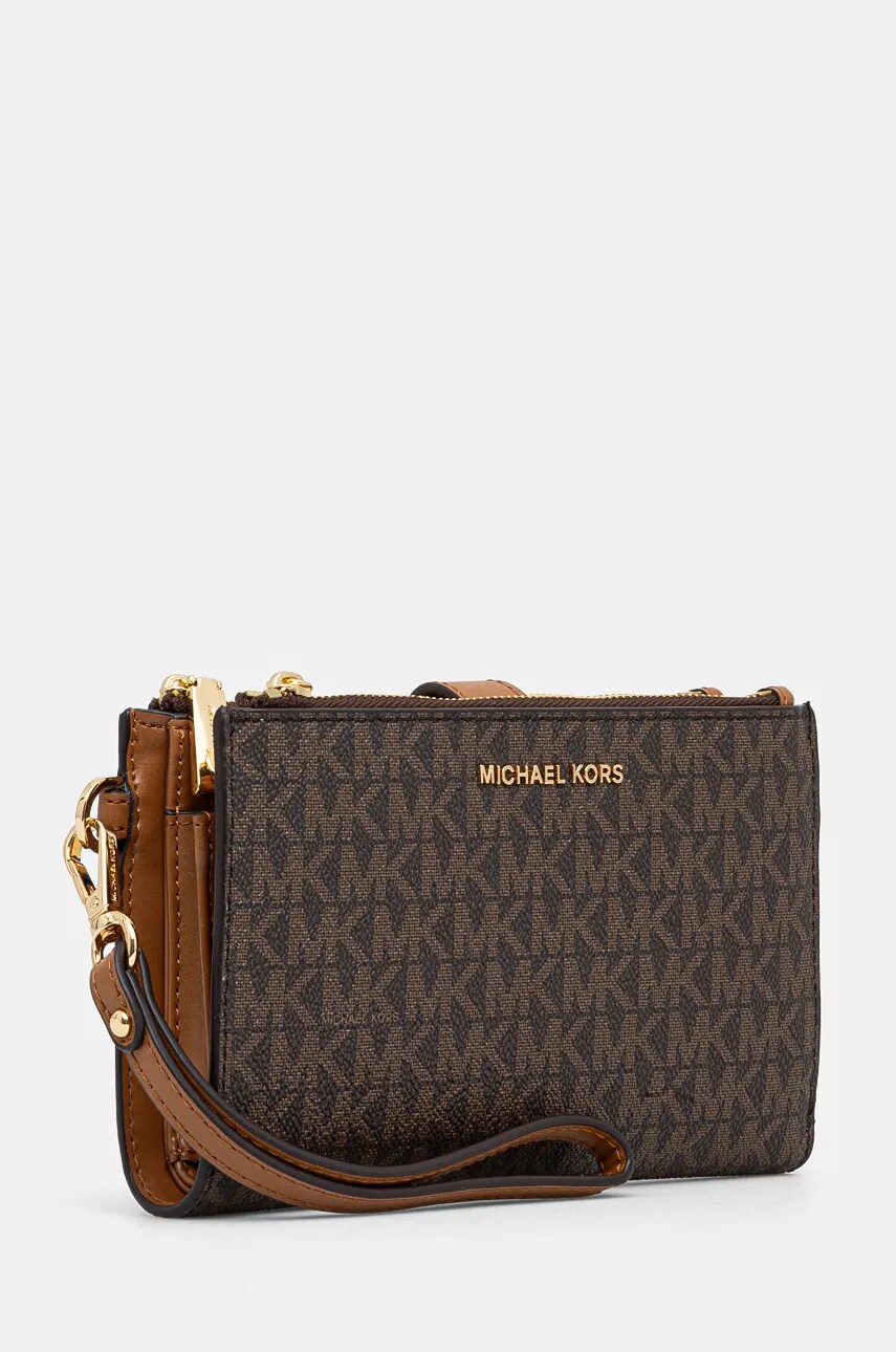 Гаманець MICHAEL Michael Kors жіночий колір коричневий