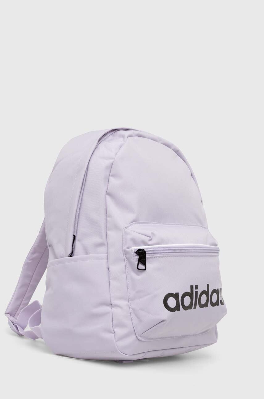 Рюкзак adidas жіночий колір фіолетовий великий з принтом IR9931