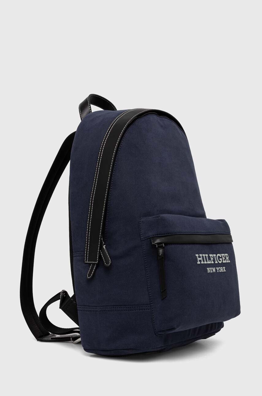 Рюкзак Tommy Hilfiger чоловічий колір синій великий з аплікацією