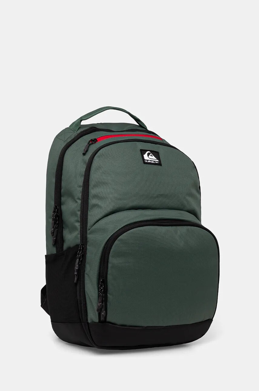 Рюкзак Quiksilver чоловічий колір зелений великий однотонний