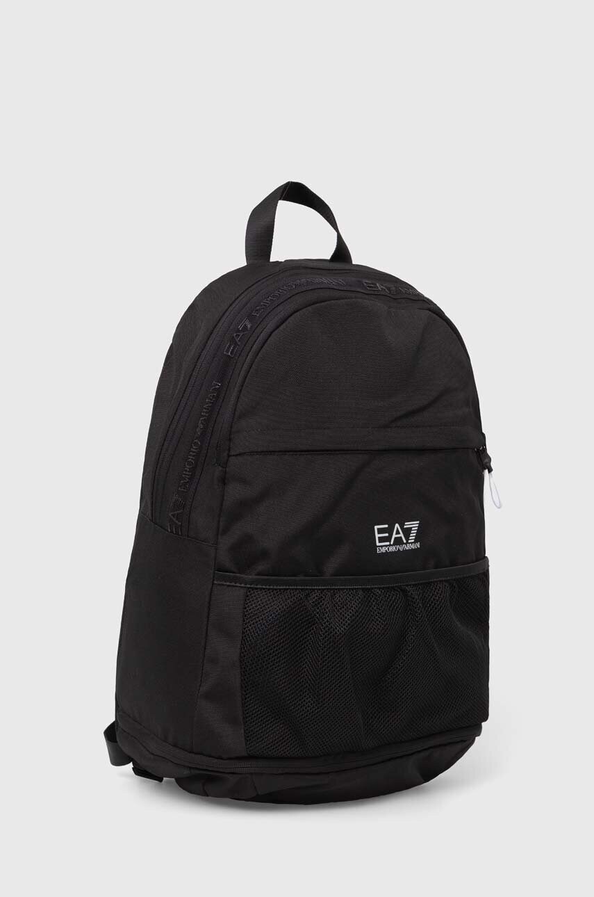 Рюкзак EA7 Emporio Armani чоловічий колір чорний великий однотонний