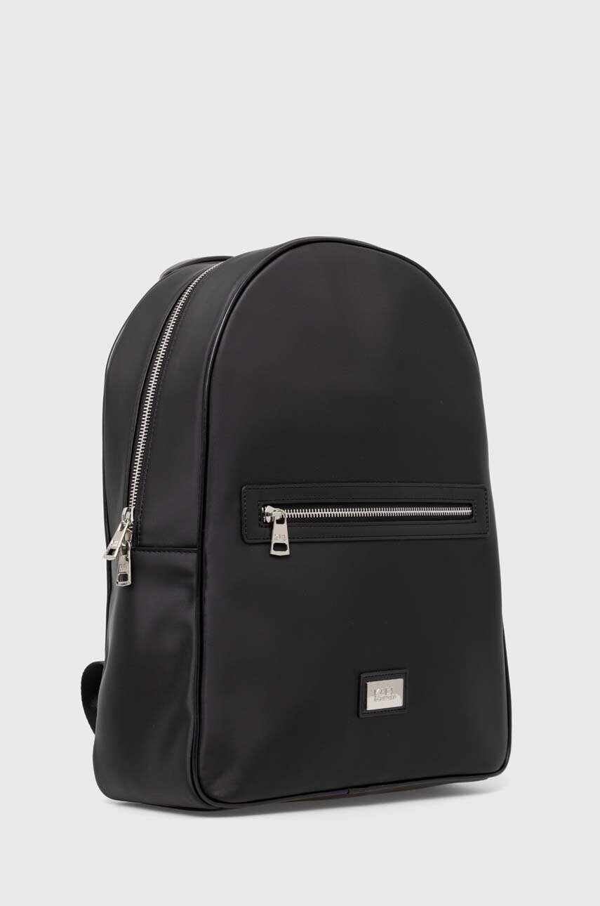 Рюкзак Karl Lagerfeld чоловічий колір чорний великий однотонний 541113.805908
