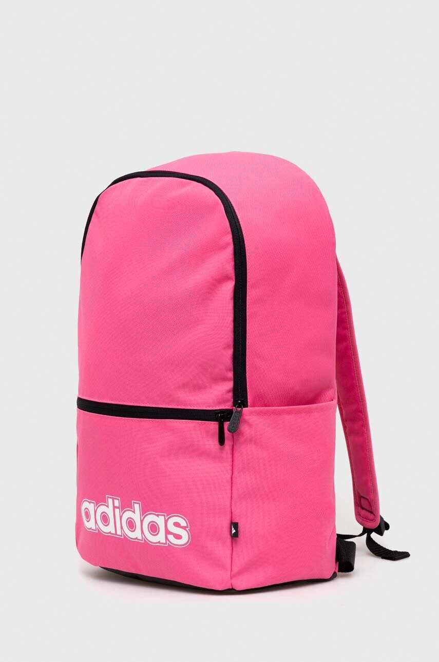 Рюкзак adidas колір рожевий великий з принтом