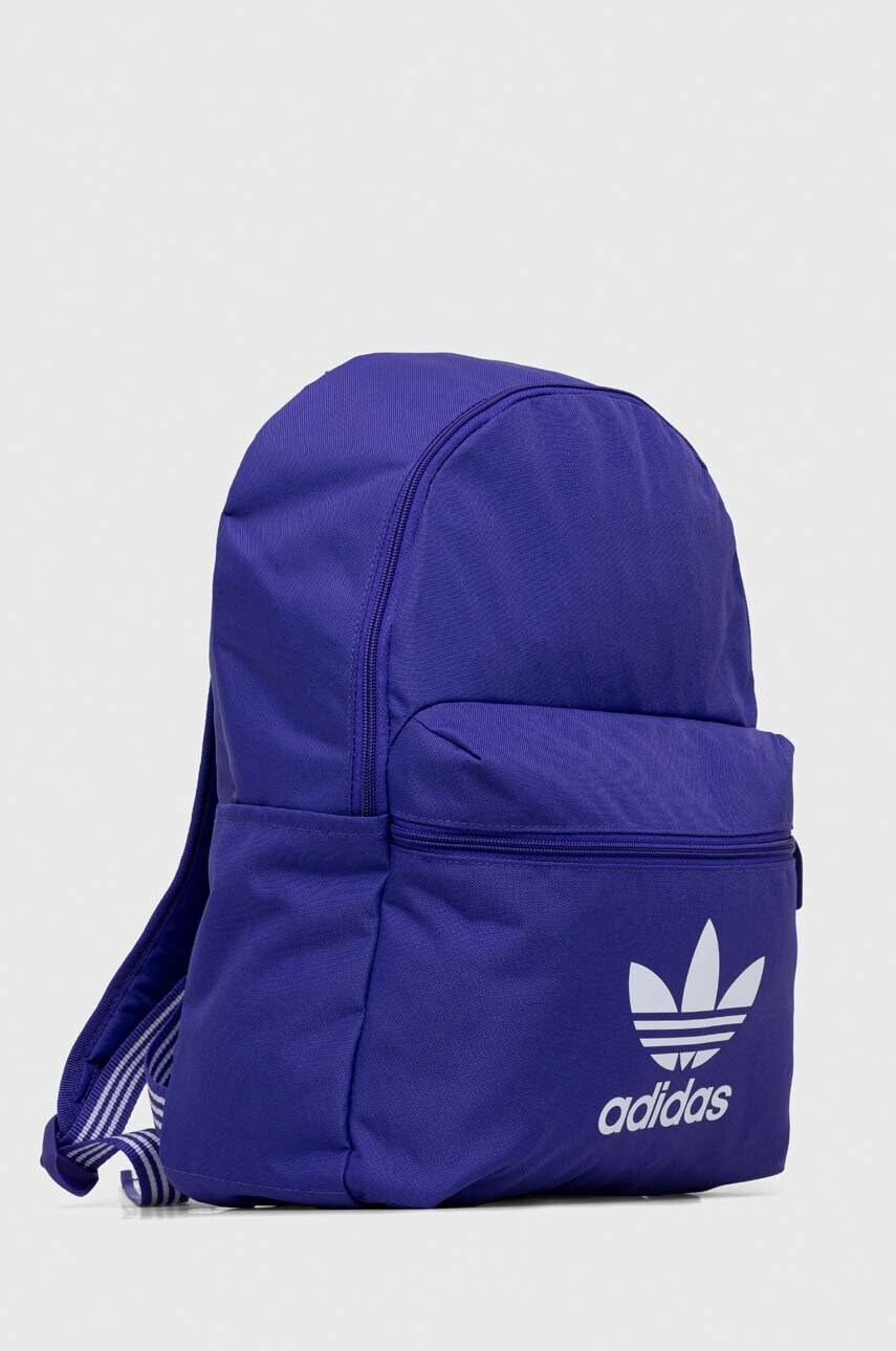 Рюкзак adidas Originals колір фіолетовий великий з принтом