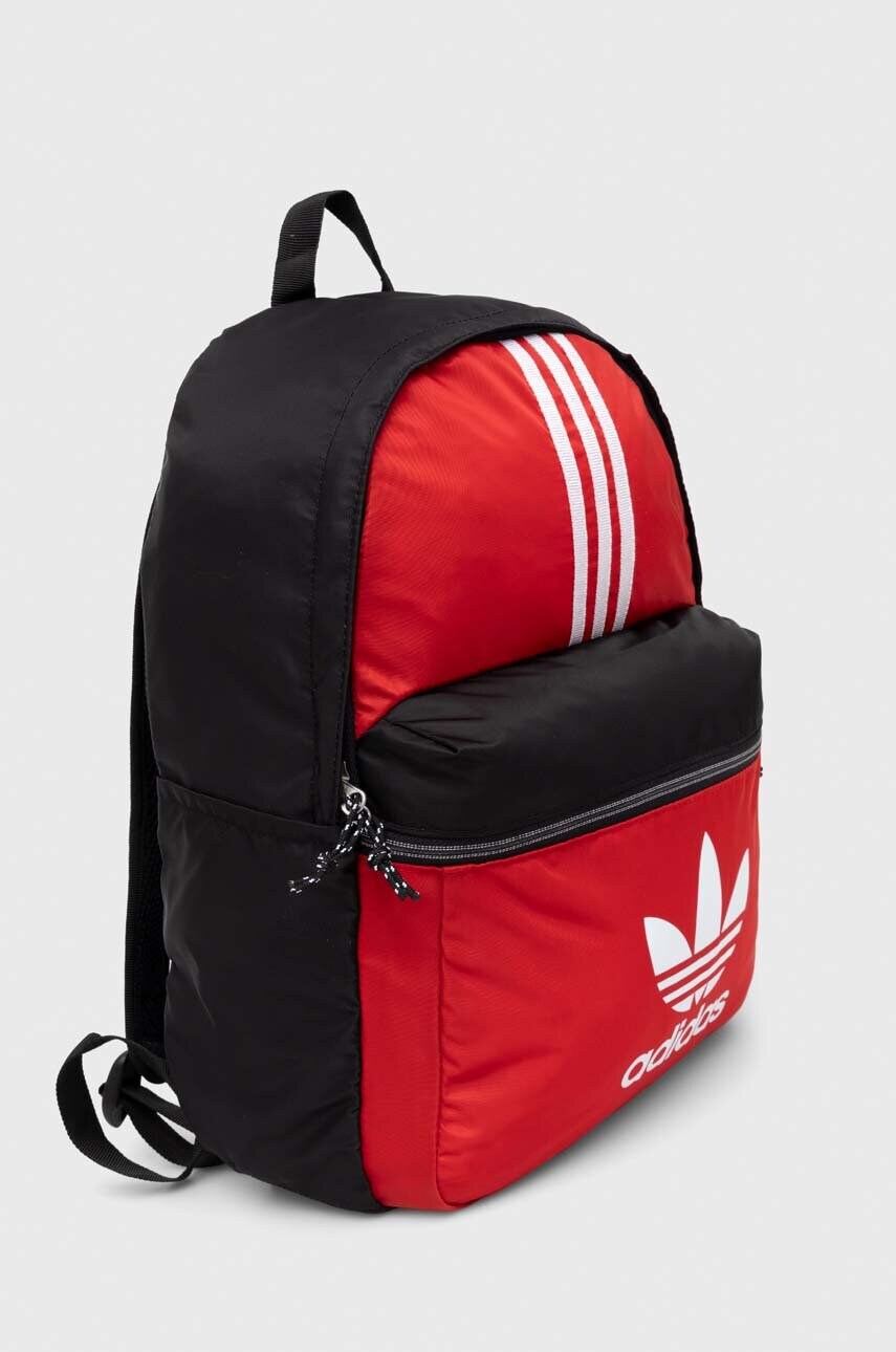 Рюкзак adidas Originals колір червоний великий візерунок