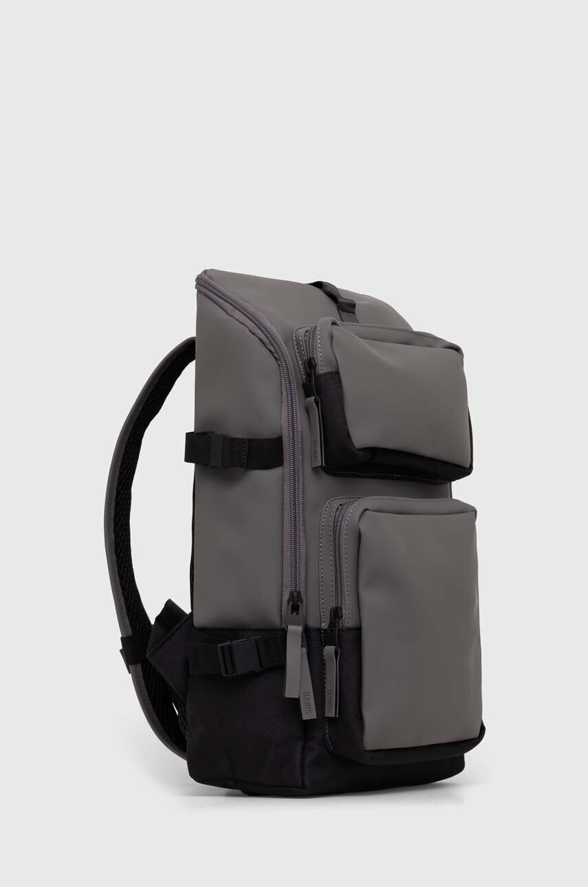 Рюкзак Rains 14330 Backpacks колір сірий великий однотонний