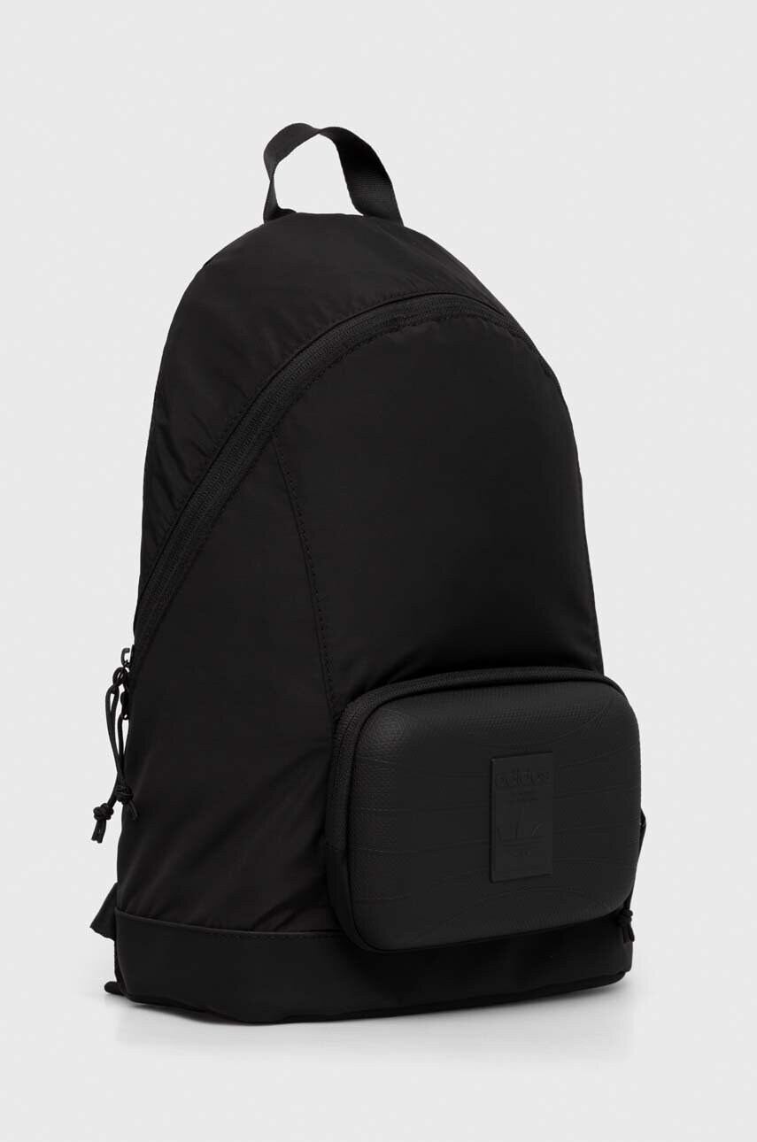 Рюкзак adidas Originals колір чорний великий однотонний