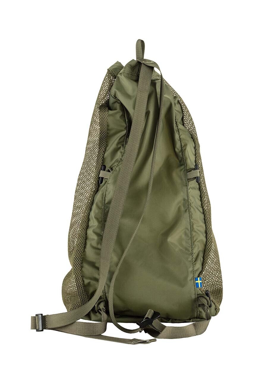 Рюкзак Fjallraven Singi Mesh колір зелений великий однотонний F23100146