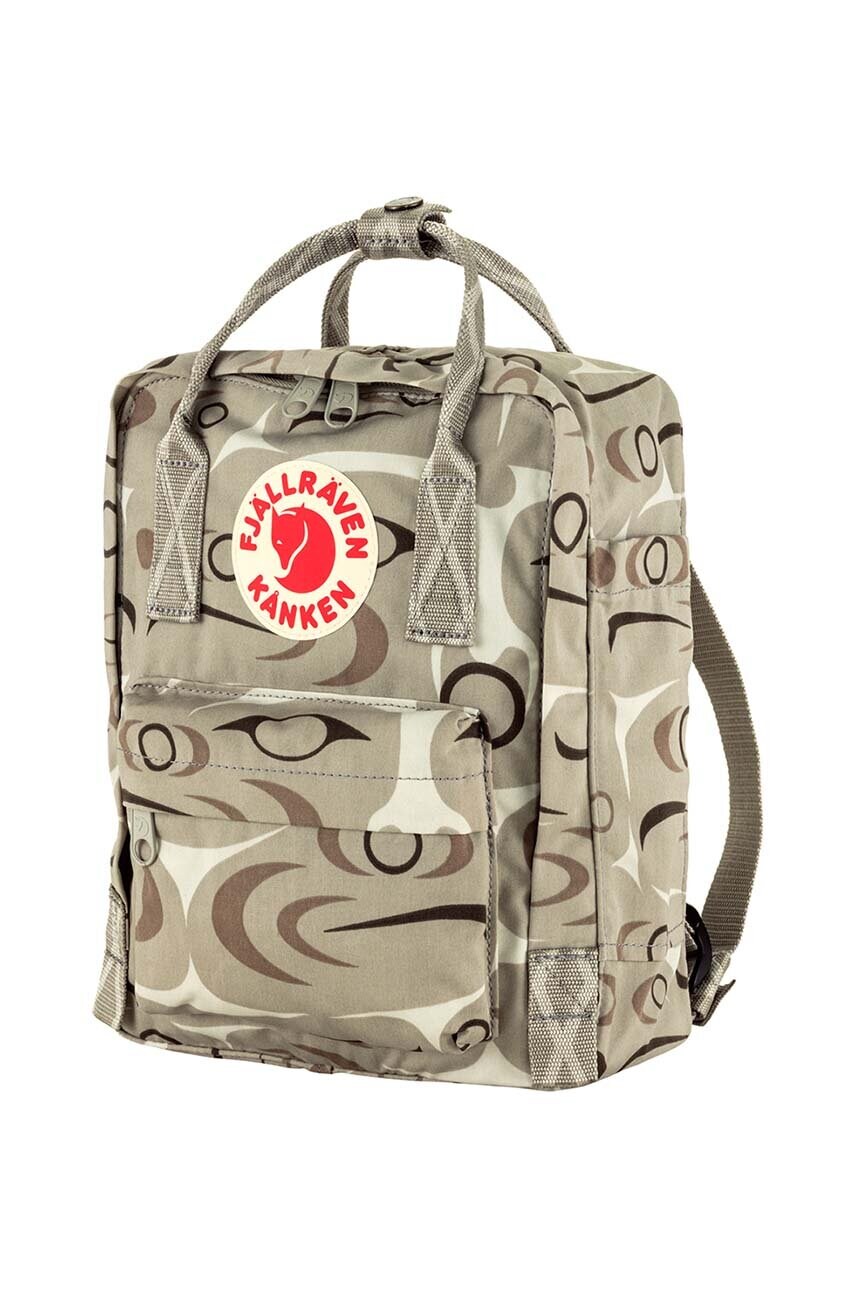 Рюкзак Fjallraven Kanken Art Mini колір бежевий малий візерунок F23200250