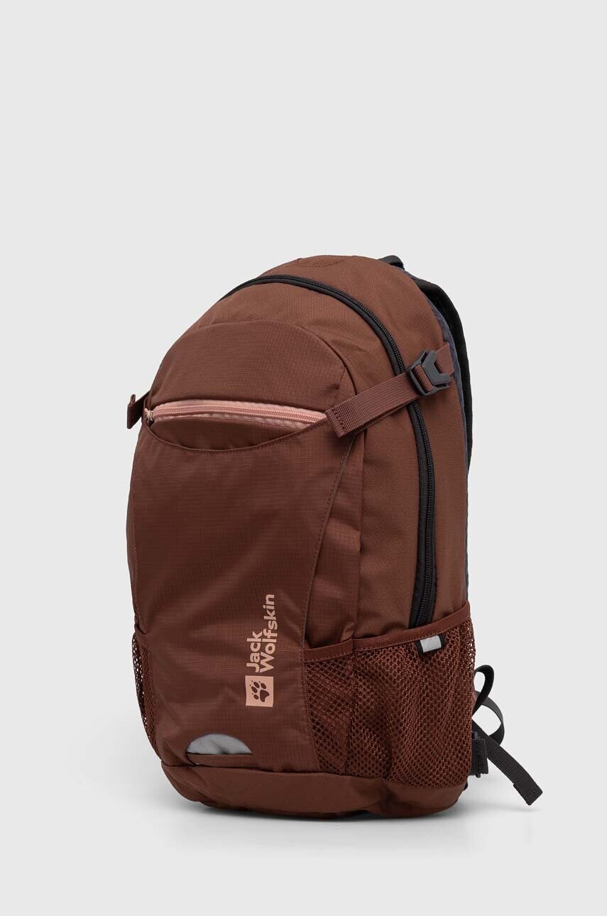 Рюкзак Jack Wolfskin Velocity 12 колір коричневий великий з принтом 2010303