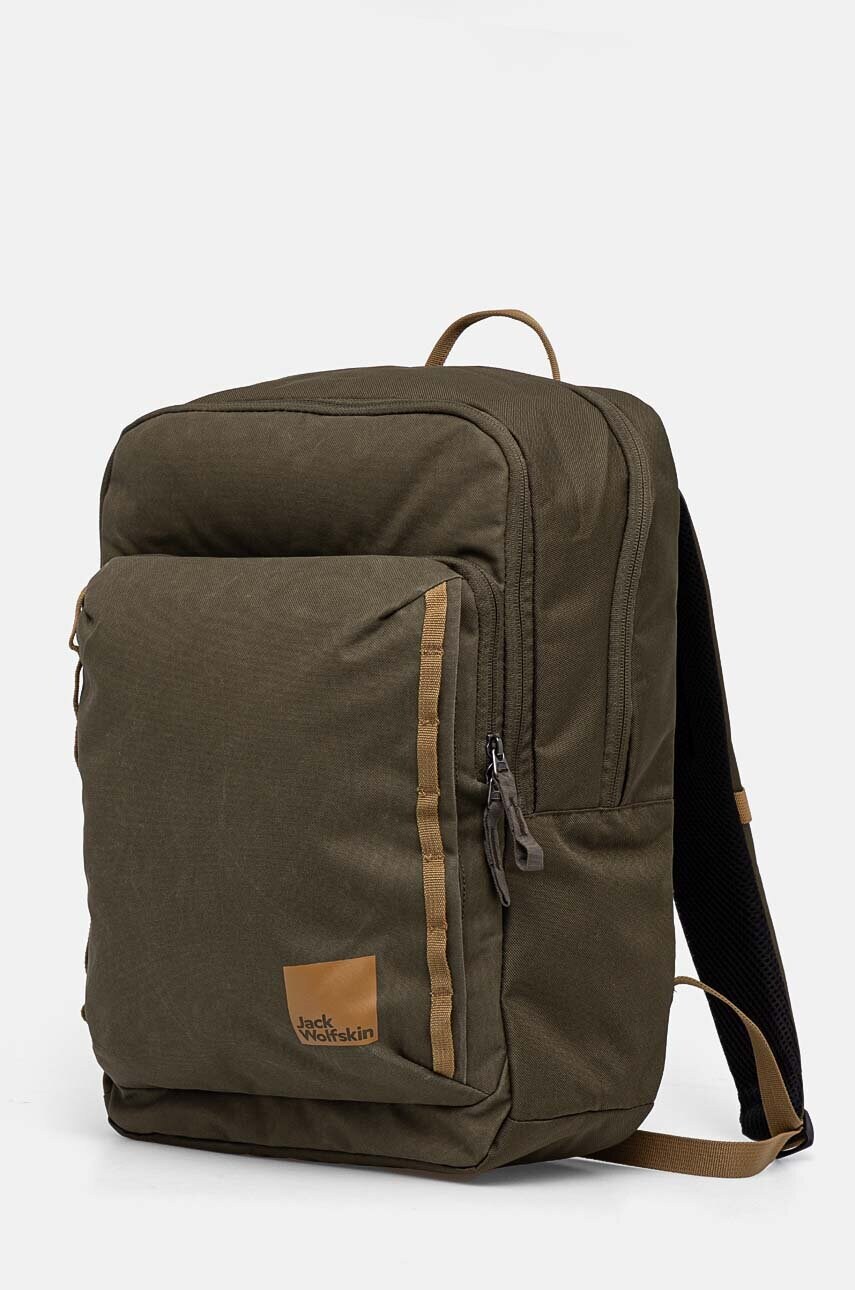 Рюкзак Jack Wolfskin Hasensprung колір зелений великий однотонний