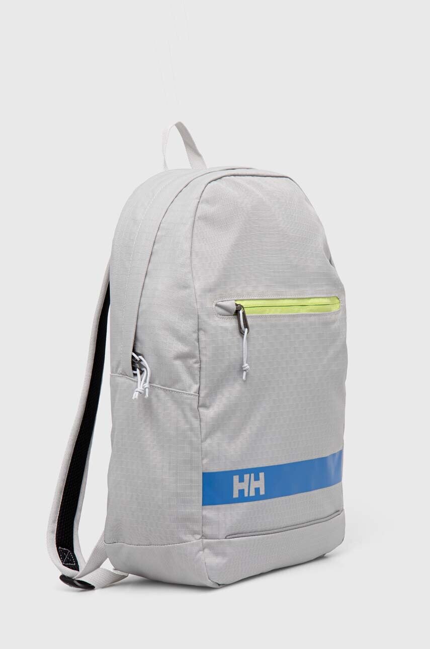 Рюкзак Helly Hansen колір сірий великий однотонний