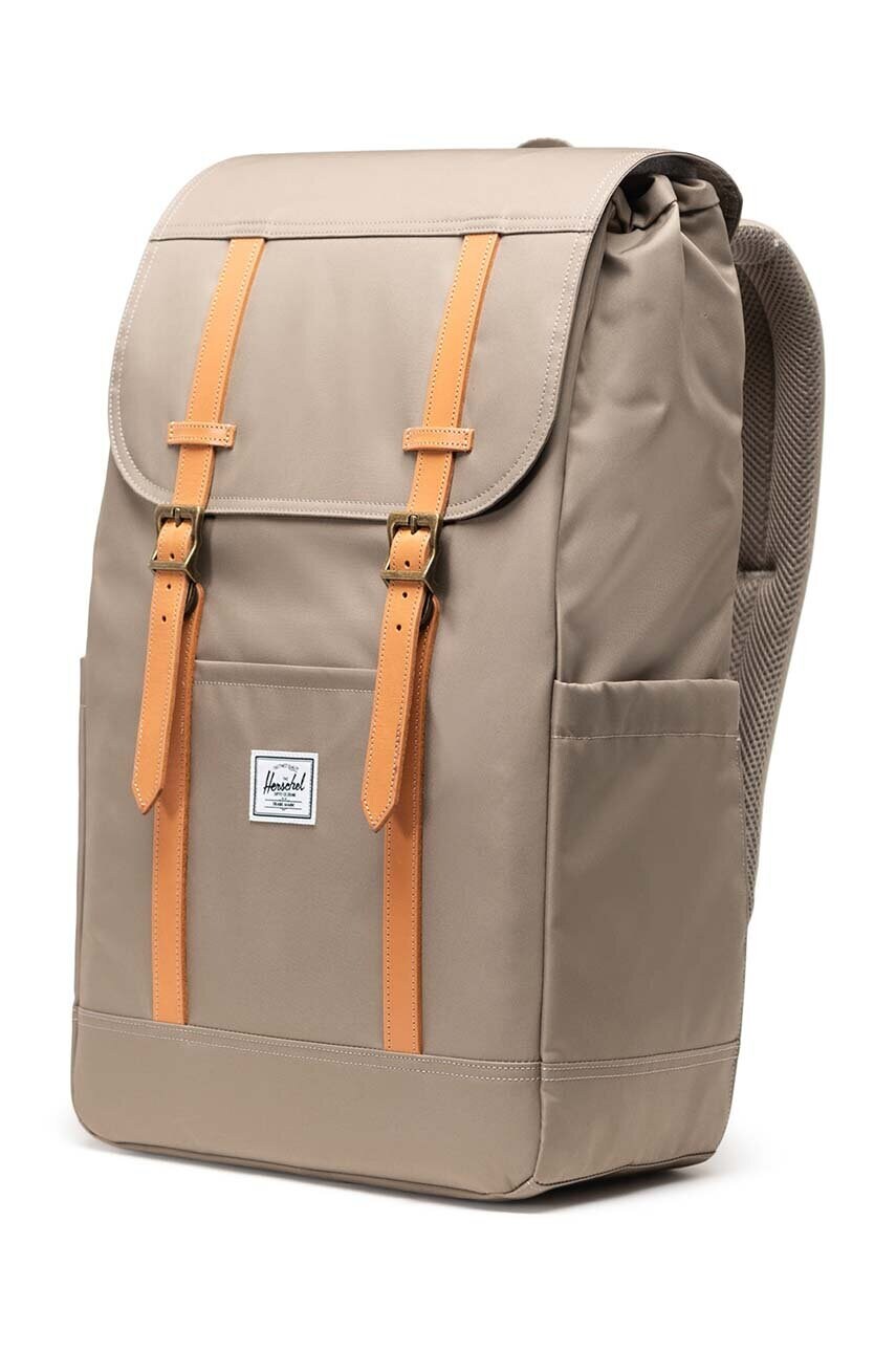 Рюкзак Herschel Herschel Retreat колір коричневий великий однотонний
