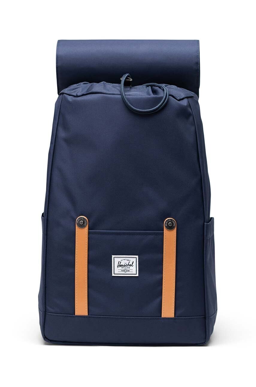 Рюкзак Herschel Herschel Retreat колір чорний великий однотонний