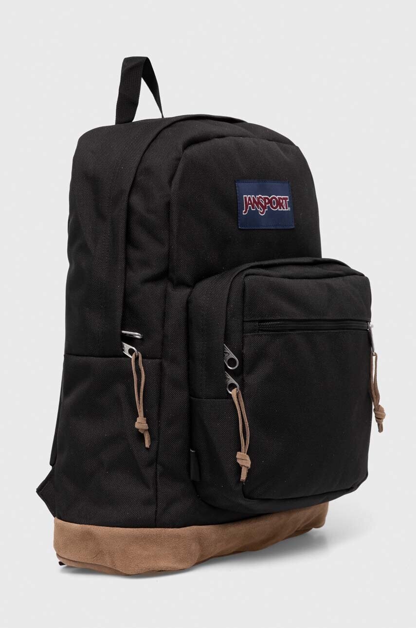 Рюкзак Jansport колір чорний великий візерунок