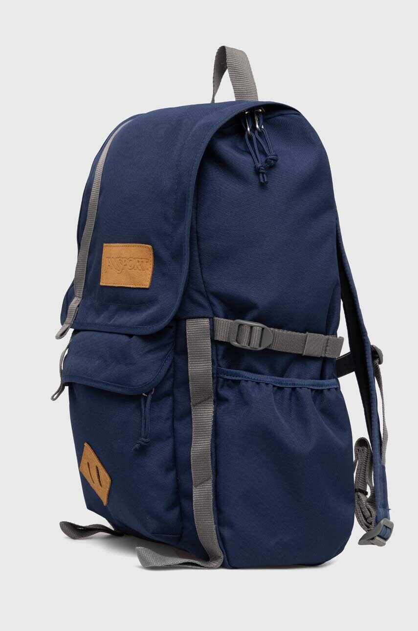 Рюкзак Jansport колір синій великий однотонний