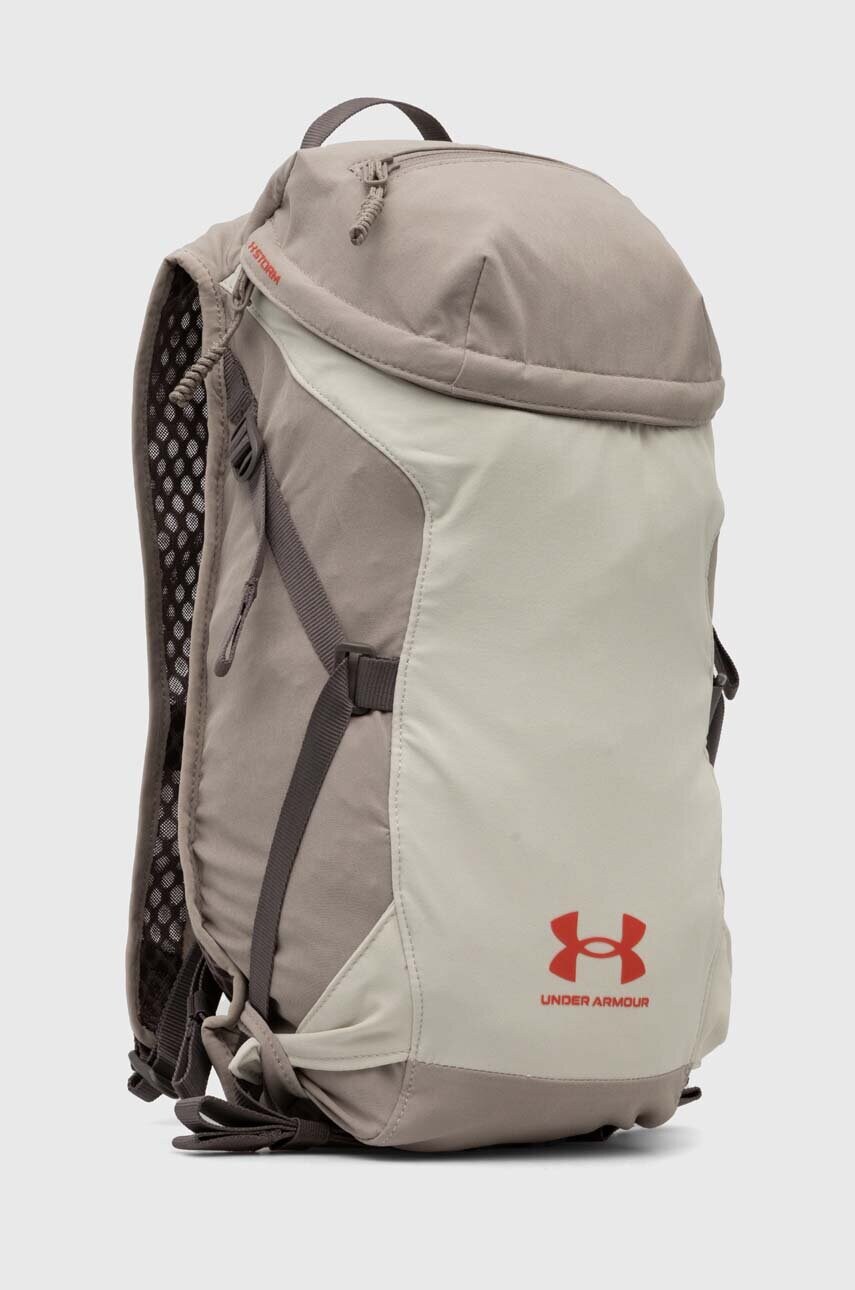 Рюкзак Under Armour Flex Trail колір бежевий малий однотонний