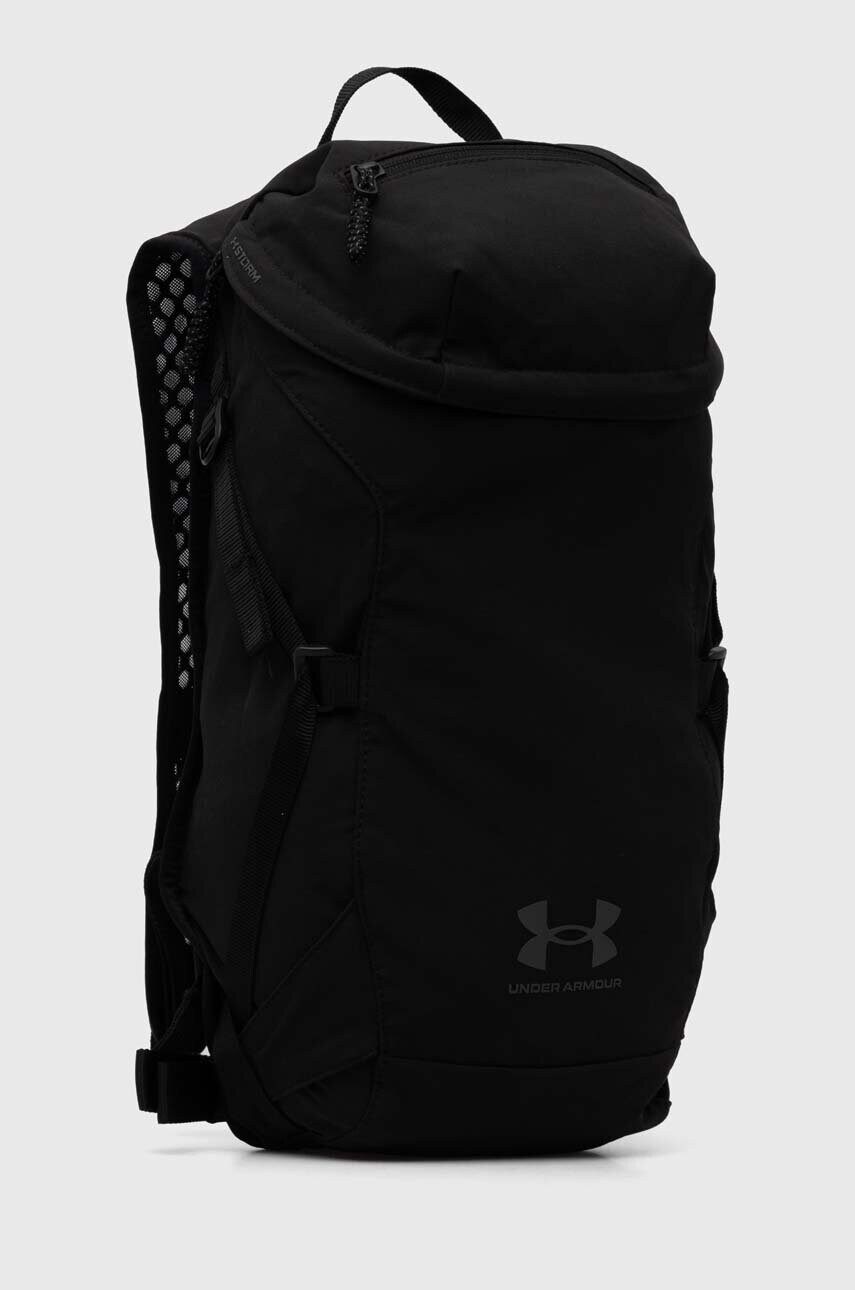 Рюкзак Under Armour Flex Trail колір чорний малий однотонний
