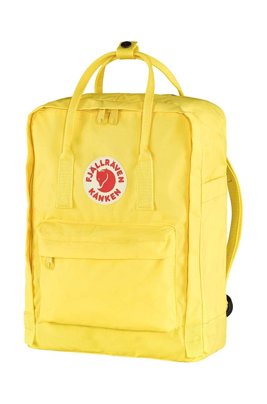 Рюкзак Fjallraven Kanken колір бежевий великий однотонний F23510.126