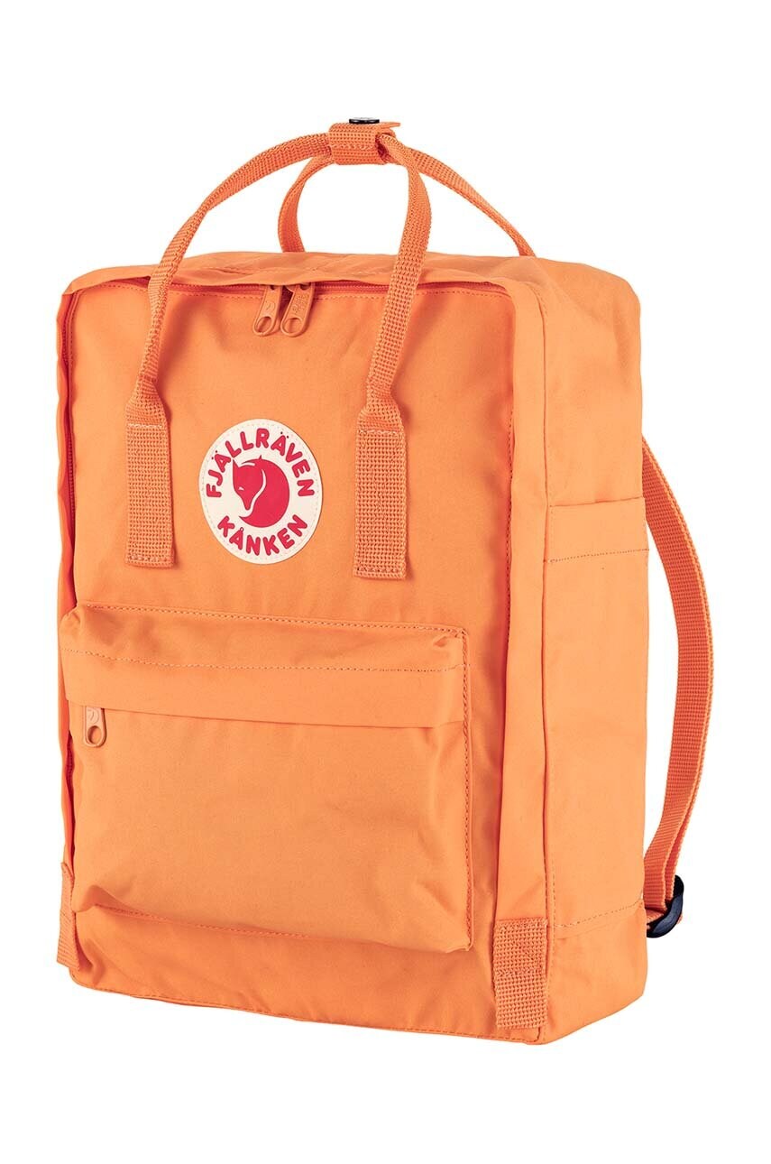 Рюкзак Fjallraven Kanken колір помаранчевий великий однотонний F23510.199