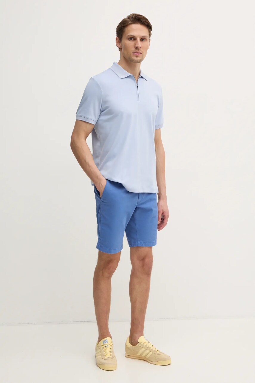 Бавовняне поло Calvin Klein однотонний