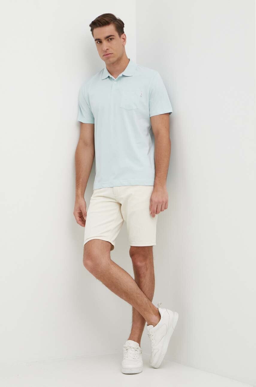 Бавовняне поло Pepe Jeans HOLDEN однотонне PM542154