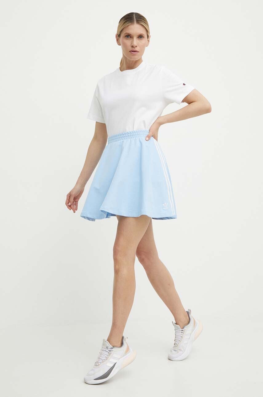 Спідниця adidas Originals mini розкльошена IT9843